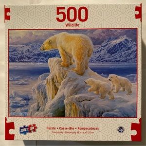 Wildlife “Ice Castle” 500 Piece Puzzle by Sure Lox